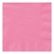 Pack of 20 x Hot Pink Paper Napkins (2Ply)