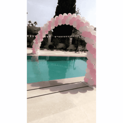 Large Quad Balloon Arch