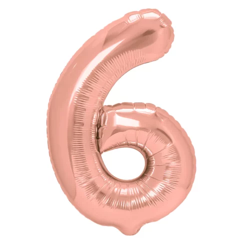 Rose Gold Number 6