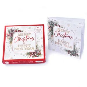 10 Luxury Boxed Christmas Cards