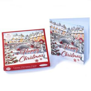 10 Luxury Boxed  Christmas Cards  
