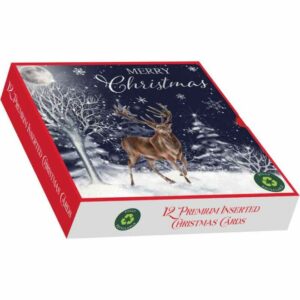 12 Luxury Boxed Christmas Cards