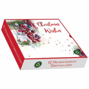 12 Luxury Boxed  Christmas Cards  
