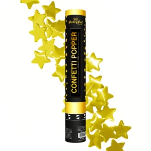 Gold Stars Confetti Cannon 40cm