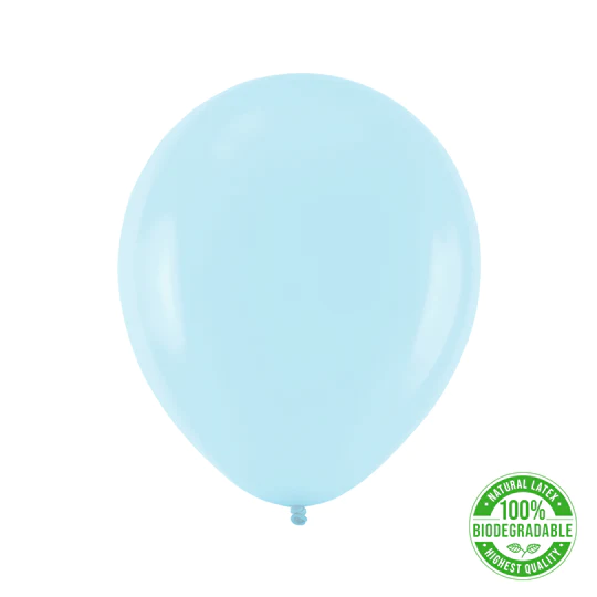 Biodegradable Pastel Blue 12inch