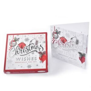 10 Luxury Boxed  Christmas Cards