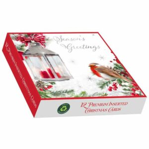 12 Luxury Boxed  Christmas Cards