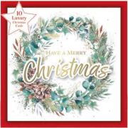 10 Luxury Boxed  Christmas Cards