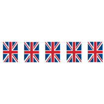 Union Jack Big Plastic Flag Banner 10m