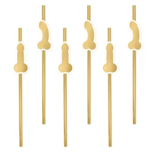 GOLD WILLY STRAWS