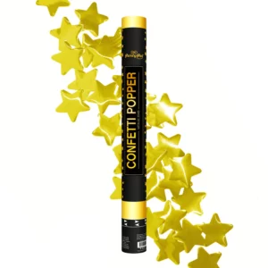 Confetti Cannon, Gold Stars , 60cm