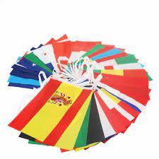  World Flags Bunting is 10 metres long (approx 30 feet)