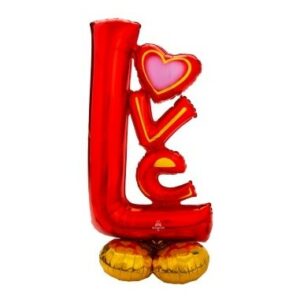 Big Red Love Airloonz