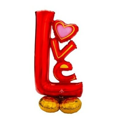 Big Red Love Airloonz