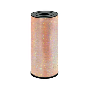 Curling Ribbon Rose Gold Holographic  -  100Yds