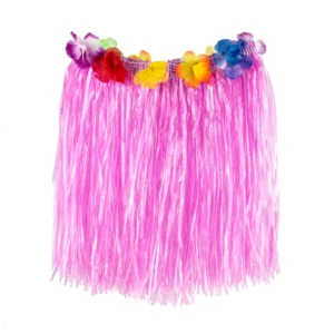 Pink Hawaiian skirt 40cm