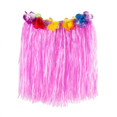 Pink Hawaiian skirt 40cm
