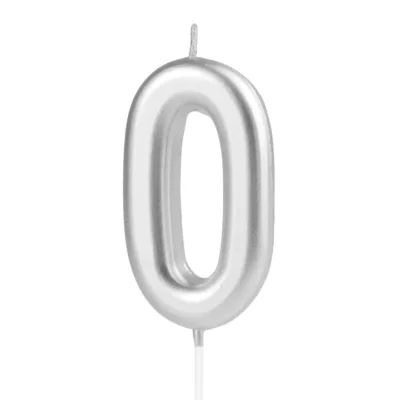 Silver Candle Number 0