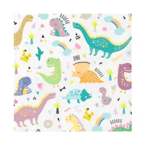 Dinosaurs napkins 10pcs.