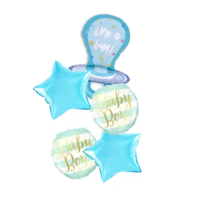 Foil balloon Pacifier It's a boy  Bouquet