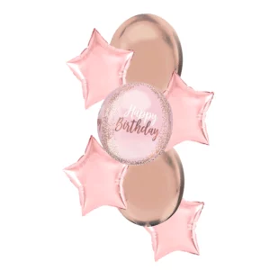 BLUSH BIRTHDAY ORBZ BOUQUET