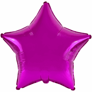 Fushia Star foil