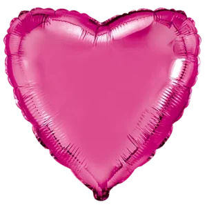 Fuchsia Heart foil