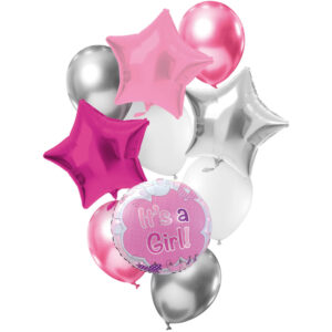 Its a Girl Balloon Bouquet