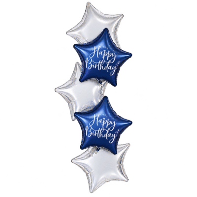 HAPPY BIRTHDAY  BLUE STAR BOUQUET
