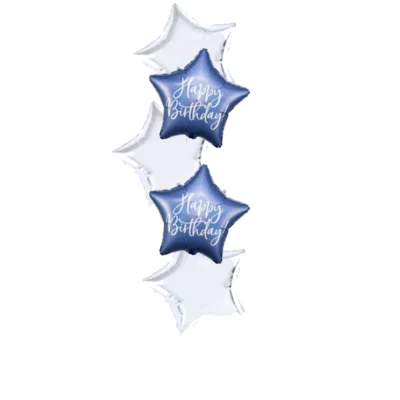 HAPPY BIRTHDAY  BLUE STAR BOUQUET