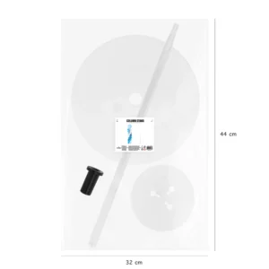 Balloon stand white 200cm