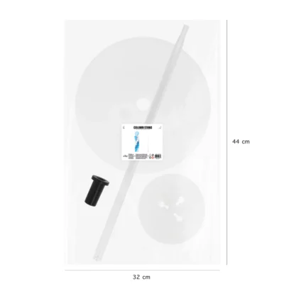 Balloon stand white 200cm