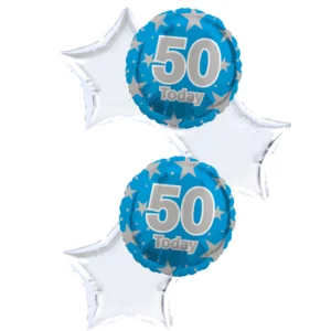 50 th Birthday Balloon Bouquet