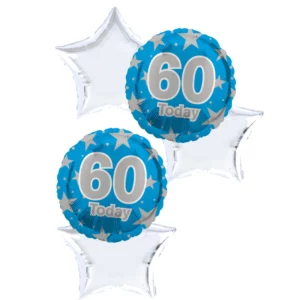 60 th Birthday Balloon Bouquet