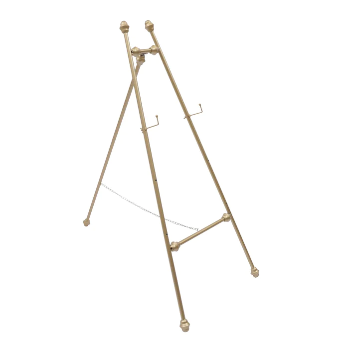 2 Pieces Iron Easel Type Easel Stand Tripod Stand Oil Painting Easel Display 2 Pieces Iron Easel Type Easel Stand Tripod Stand Oil Painting Easel Display