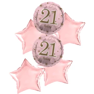 Rose Gold 21st Bouquet