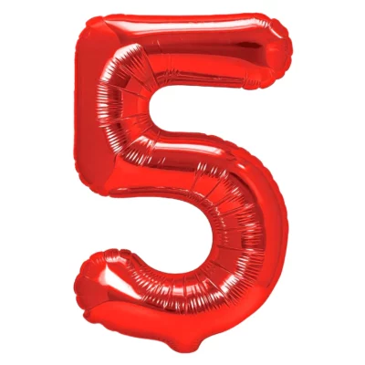 Red Number 5
