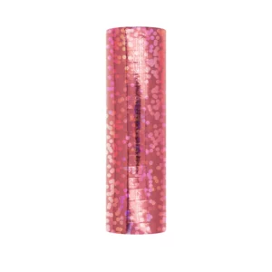 Holographic glitter pink streamers