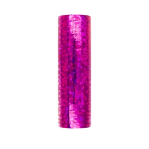 Holographic Glitter dark Pink Streamers