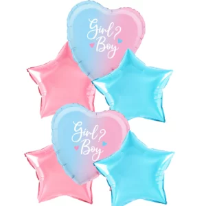 Boy Girl Gender Reveal Bouquet