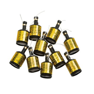 Gold Party Poppers