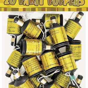 (20) GLITZ HOLOGRAPHIC POPPERS