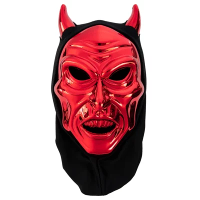 Halloween Devil Mask Red