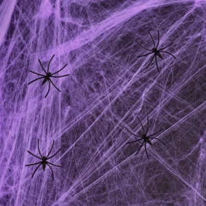Halloween Spiderweb Purple 60g