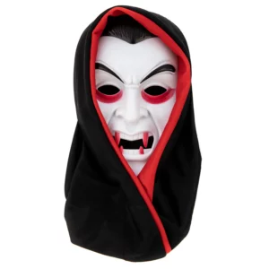 Halloween Mask Vampire with Hood