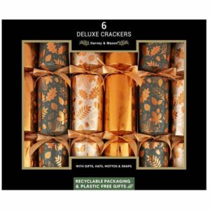 6 DELUXE COPPER ACORN 13.5" CRACKERS