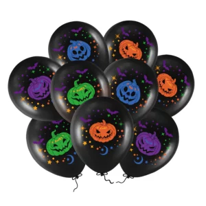 Halloween Pumpkin Latex Balloons