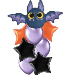 Halloween Bat Balloon Bouquet