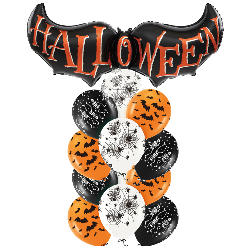 Halloween Bat Latex Bouquet