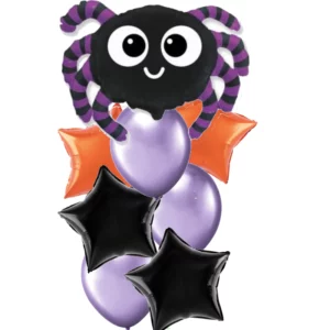Halloween Spider Balloon Bouquet